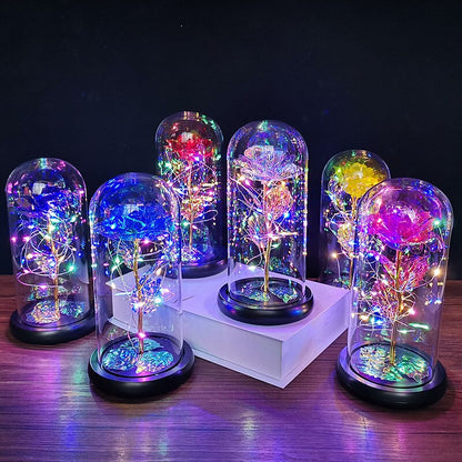 Led Enchanted Galaxy Rose (Private listing UID240)
