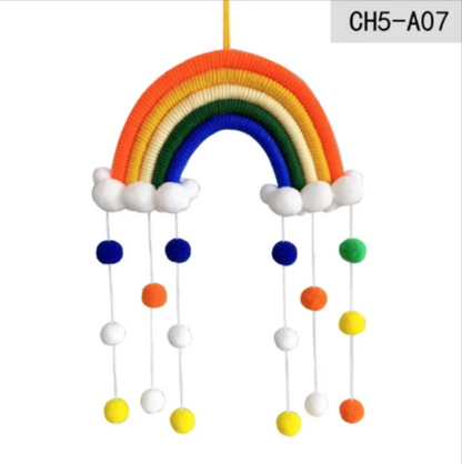 Woven Rainbow Hanging Decoration