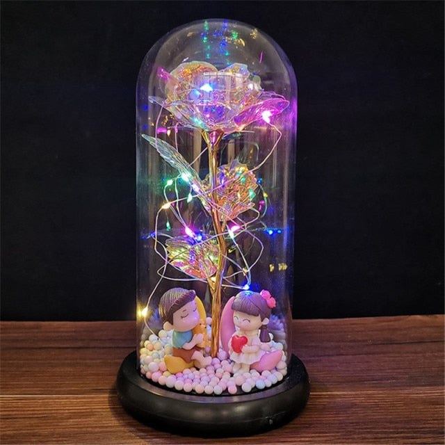 Led Enchanted Galaxy Rose (Private listing UID240)