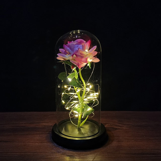 Led Enchanted Galaxy Rose (Private listing UID240)