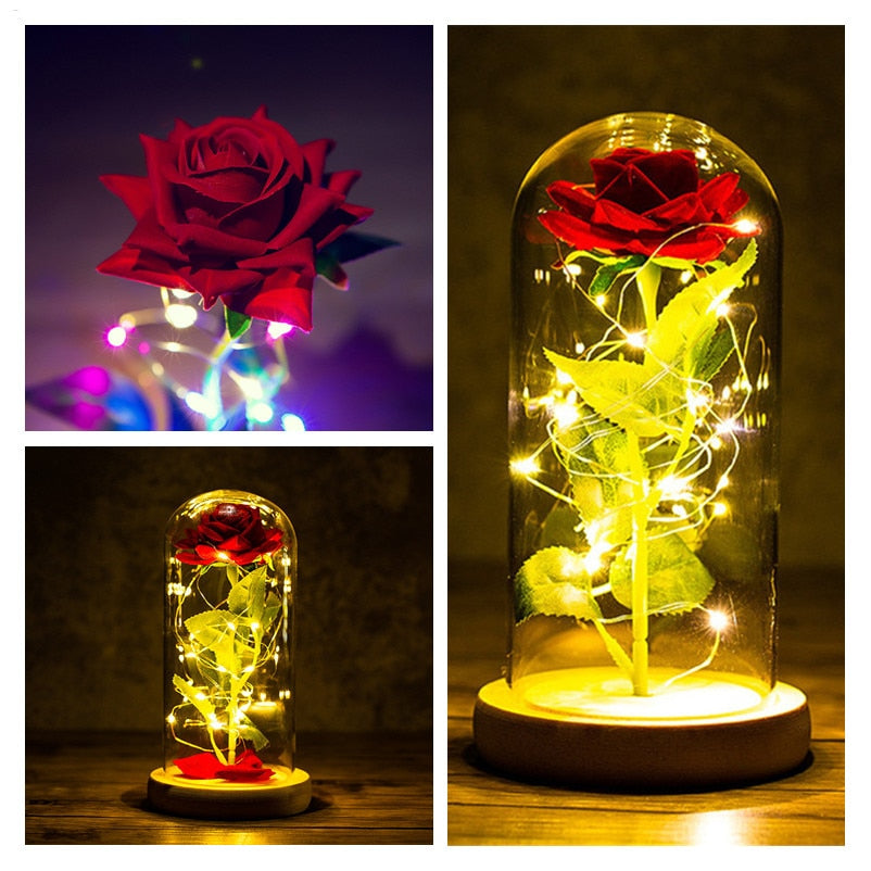 Led Enchanted Galaxy Rose (Private listing UID240)