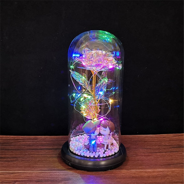Led Enchanted Galaxy Rose (Private listing UID240)